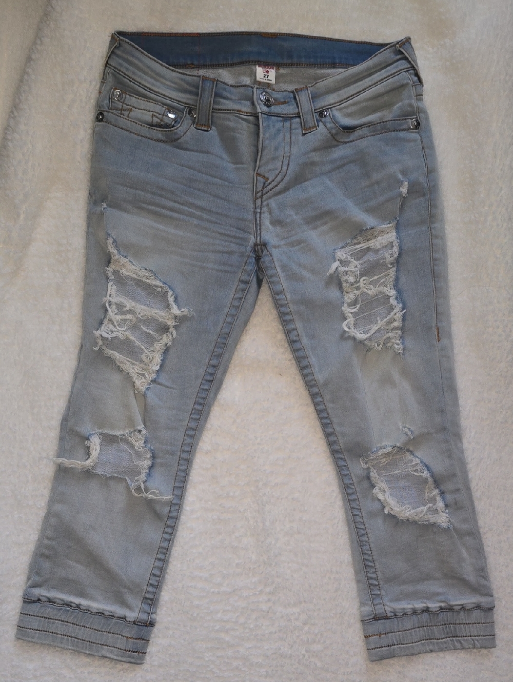 True Religion Jogger Capris